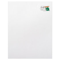 funny savage bowling ball bowling humour personalized letterhead