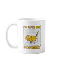 Funny Schrodinger's Cat Lolcat Coffee Cup Coffee Mug