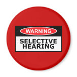 Funny selective hearing