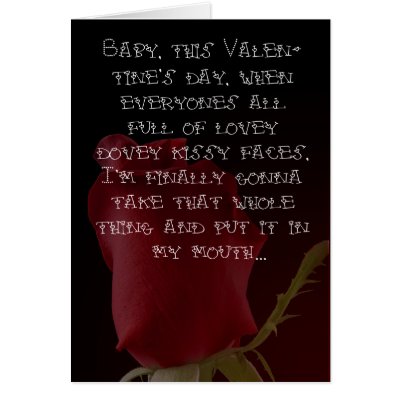 Funny Sexy Anti Valentine's Day by AlchemyVintage