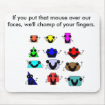 Funny Shapes Mouse Pad