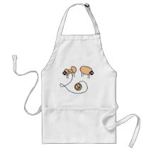 Funny Sheep Apron