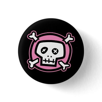 Funny Skull button by Framexx