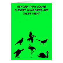 Funny,slightly rude Father's Day Greeting Cards
