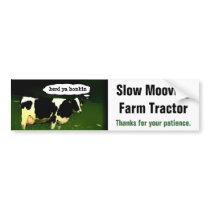 Funny Slow Moving Farm Vehicle