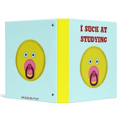 Funny smiley binder design by vitaliy
