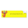 Funny Smiling Lobster Bumper Sticker