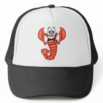 Funny Smiling Lobster Mesh Hats