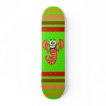 Funny Smiling Lobster Skateboard
