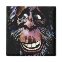 Funny Smiling Sasquatch Face