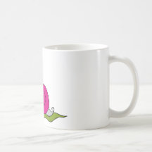 funny snail coffee mug