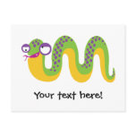Funny Snake Postcard