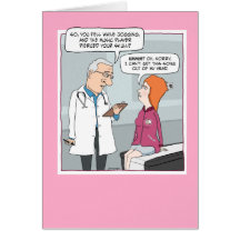 Funny Song in My Head Birthday Card