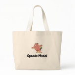 Funny Speedo Model Tote Bag