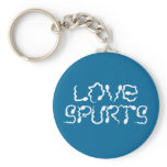 Funny sperm key chains