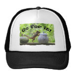Funny Squirrel Picture ~ Go For It! Hat