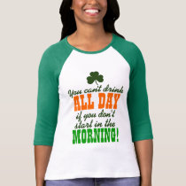 Funny St. Paddy's Day Drinking t-shirts