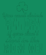 Funny St. Patrick's Day Drinking Tshirt