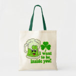 Funny St Patricks Day Green Beer Bags
