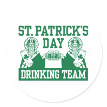 Funny St. Patricks's Day Sticker