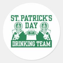Funny St. Patricks's Day Sticker