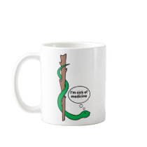 Funny Staff of Asclepius Coffee Mug