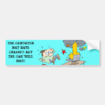 funny sticker bumper sticker