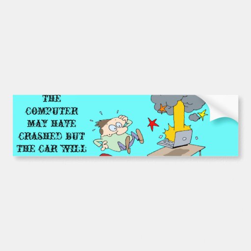 funny sticker bumper stickers