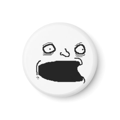 Funny Stoner Face Magnet by StonerRage