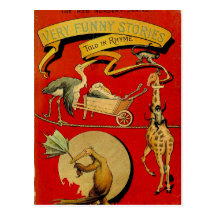 Funny Stories Told in Rhyme Postcards