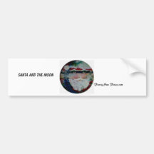 Funny Sun Faces Christmas Holiday Gifts Bumper Stickers