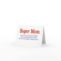 Funny Super Mom gifts and cards for your super mom