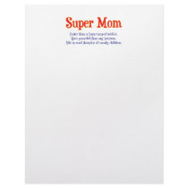 Funny Super Mom gifts and cards for your super mom