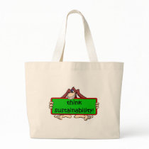 funny sustainability tote bags