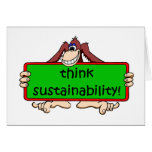 funny sustainability cards