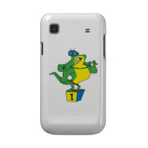 funny swimmer champ alligator crocodile samsung galaxy case