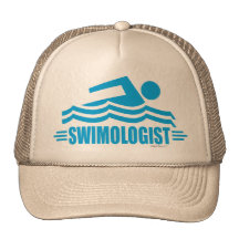 Funny Swimming Trucker Hat