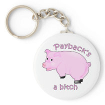 Funny Swine Flu Products Keychains