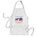 Funny switch political parties aprons