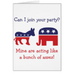 Funny switch political parties cards
