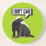 Funny Talking Honey Badger Coasters