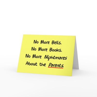 Funny Teacher Retirement Gifts Greeting Cards by ProfessionalDesigns
