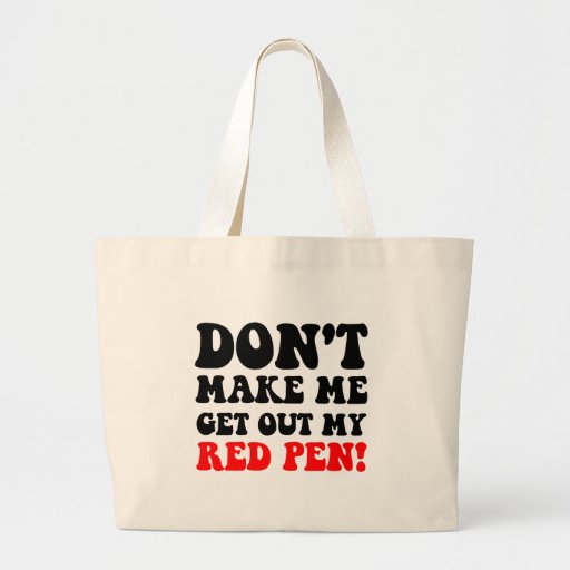 Funny teacher tote bag