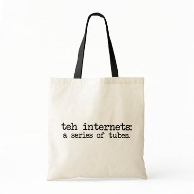 funny teh internets funny bag by BoogieMonst