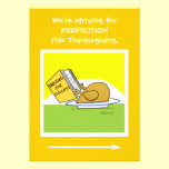 Funny Thanksgiving Banquet Cartoon Invitation Card invitations