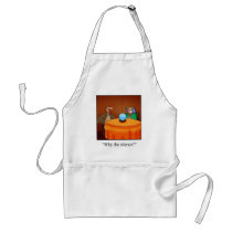 Funny Thanksgiving Turkey Fortune Cartoon Gifts! Apron