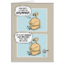 Funny Thanksgiving turkey invitation Greeting Card