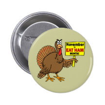 Funny Thanksgiving turkey Pin