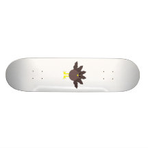 Funny Thanksgiving Turkey Skateboard