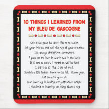 Funny Things I Learned From My Bleu de Gascogne Mousepads